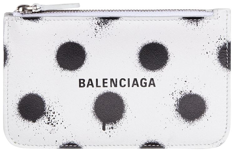 Balenciaga Credit Card Holder WhiteBlack
