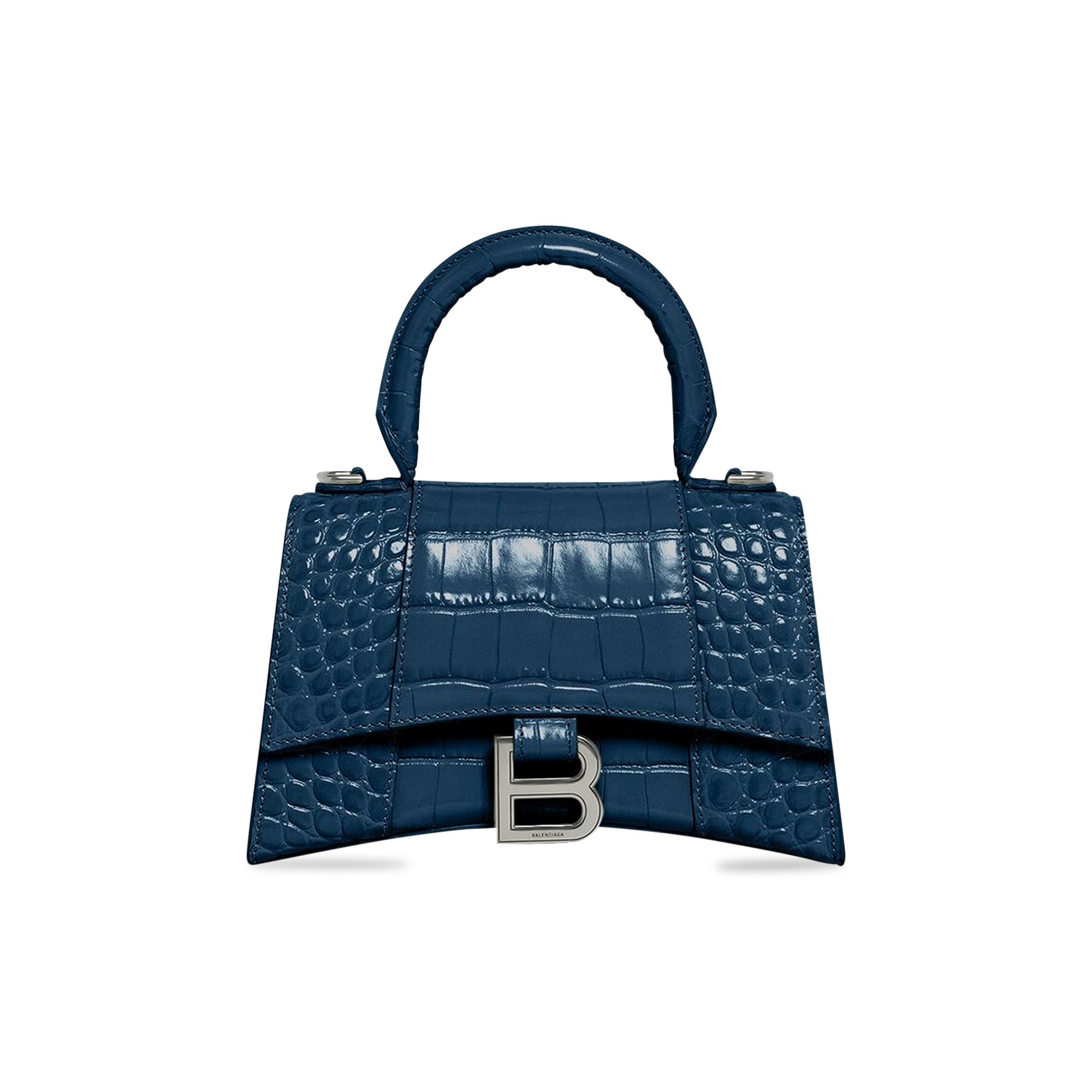 Balenciaga Shoulder Bag 'Dark Petrol Blue' | GOAT