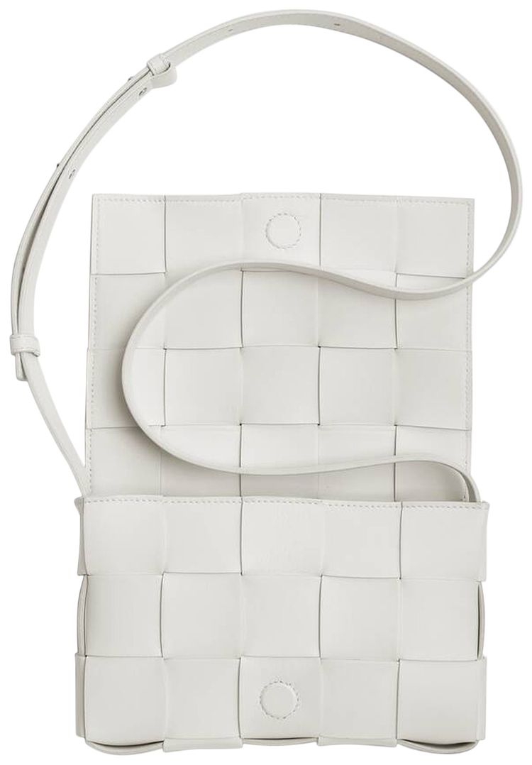 Bottega Veneta Cassette Bag WhiteGold