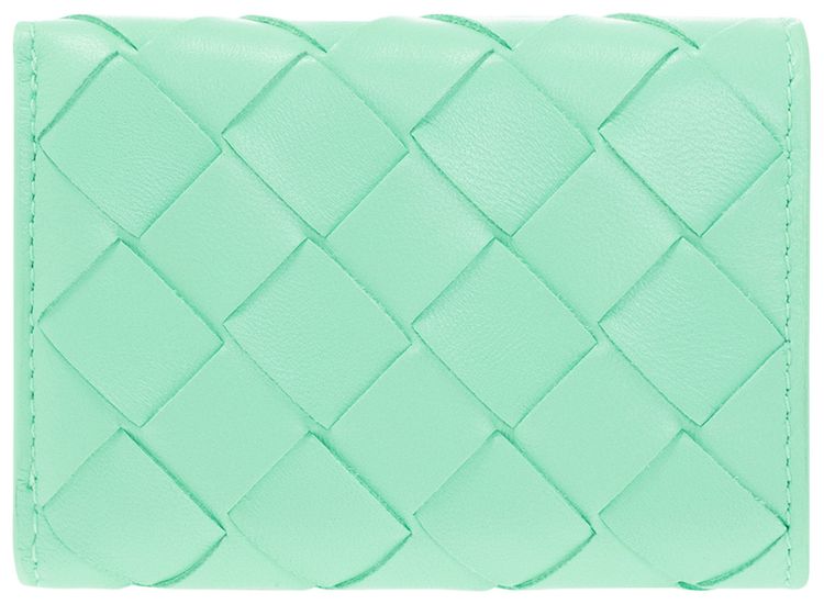 Bottega Veneta Leather Wallet FountainSilver