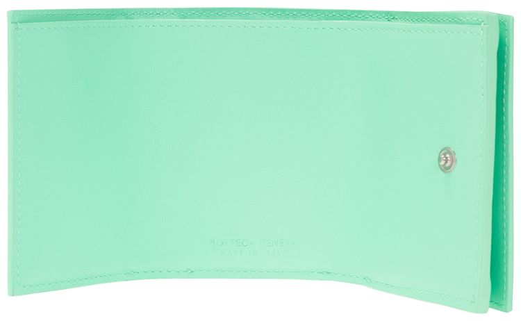 Bottega Veneta Leather Wallet FountainSilver