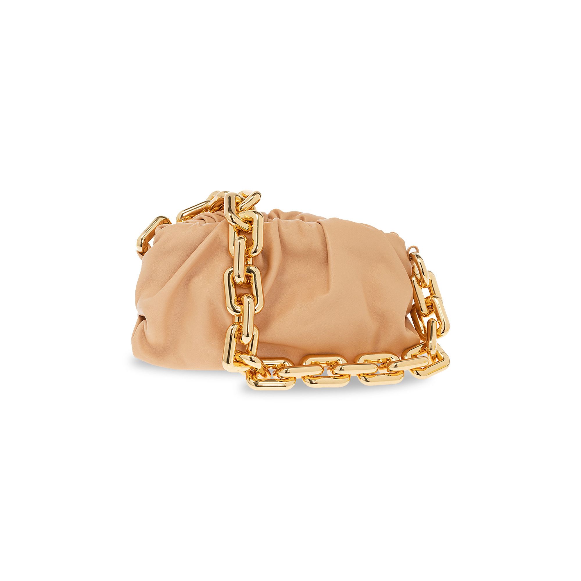 Bottega bag gold chain best sale