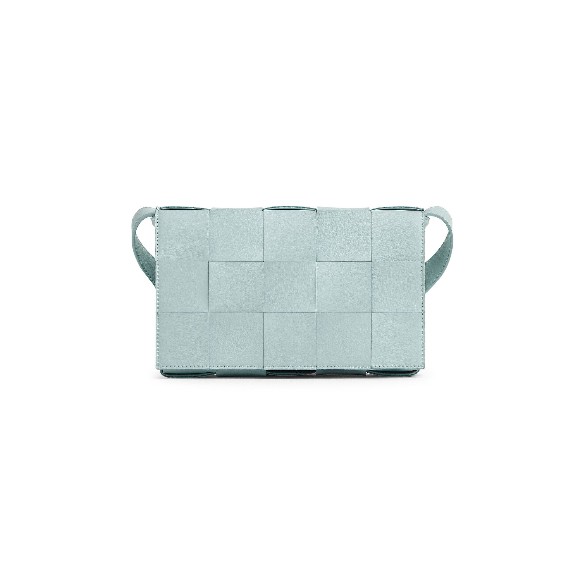 Buy Bottega Veneta Padded Cassette Bag 'Teal Washed/Silver