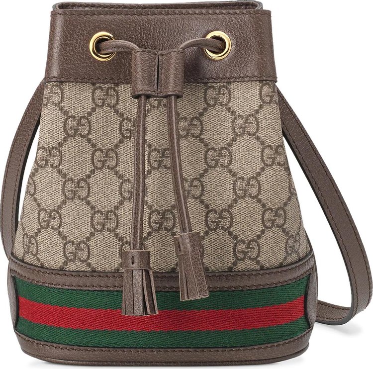 Gucci Ophidia Mini Bucket Bag 'Beige/Ebony'