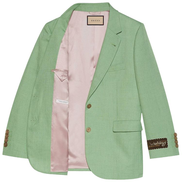 Gucci Blazer Pine Green