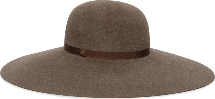 Gucci Wide Brim Hat 'Light Brown'