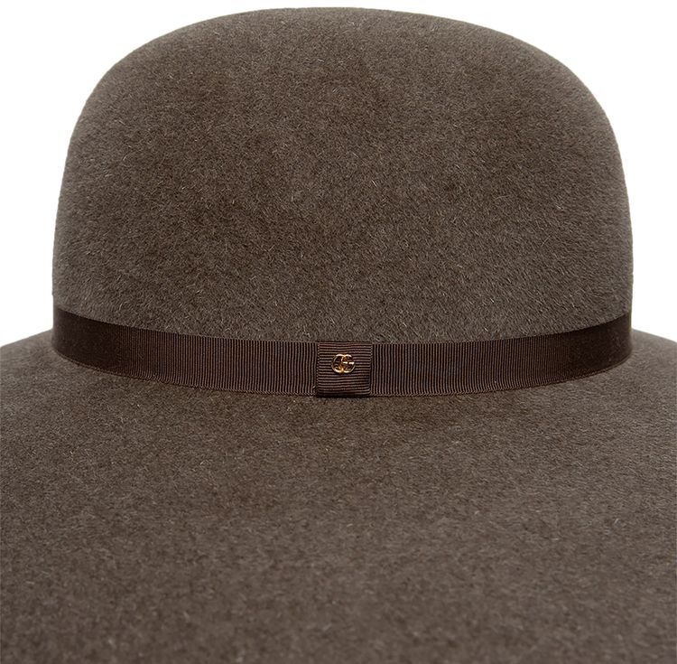 Gucci Wide Brim Hat Light Brown