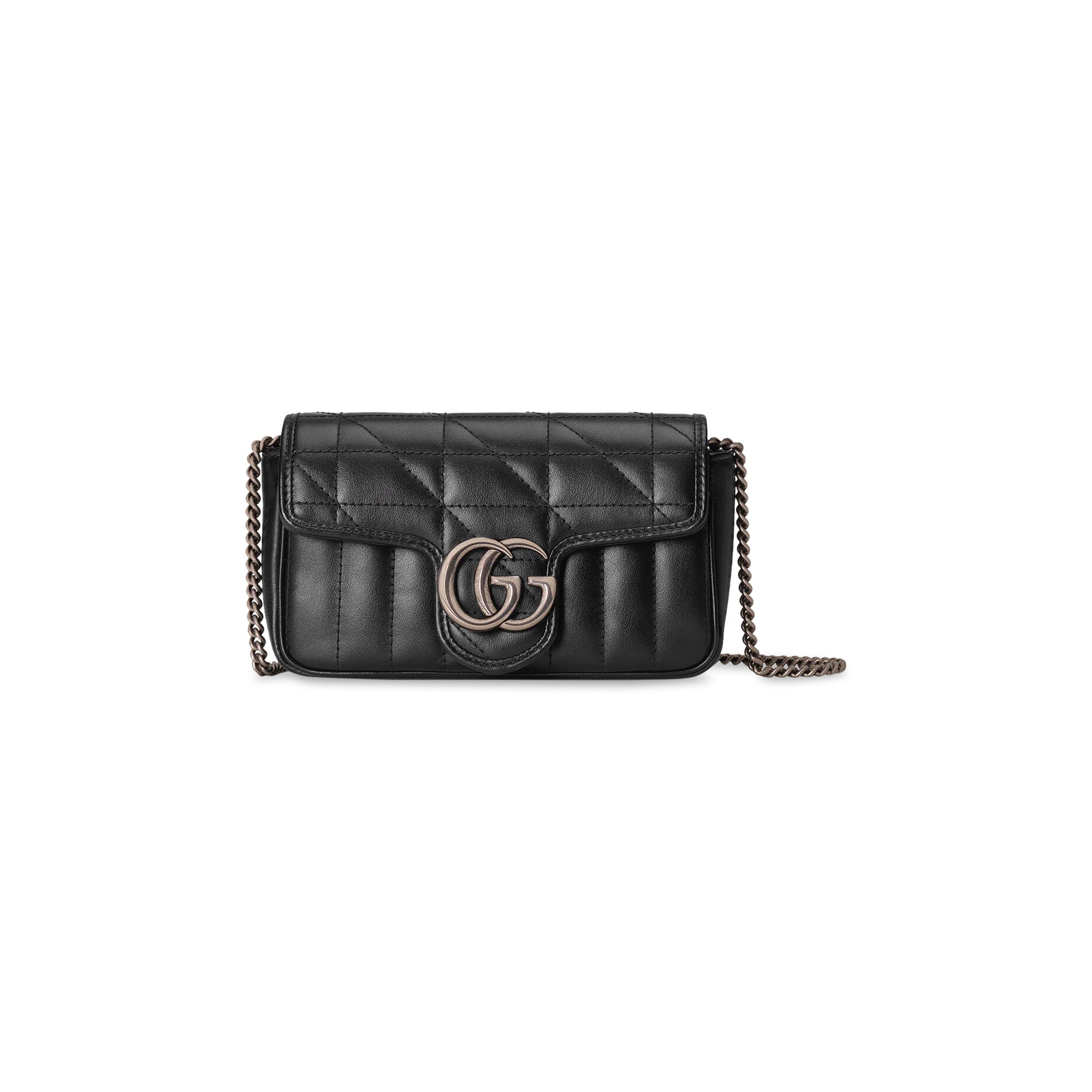 Buy Gucci GG Marmont Super Mini Bag 'Nero' - 476433 DTD5N 1000 | GOAT