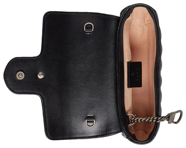 Gucci GG Marmont Super Mini Bag Nero
