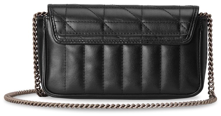 Gucci GG Marmont Super Mini Bag Nero