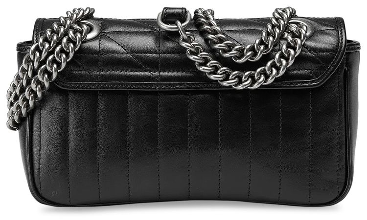 Gucci GG Marmont Mini Shoulder Bag Black