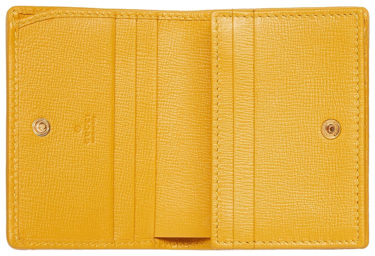 Gucci Horsebit 1955 Card Case Wallet OrangeBlue