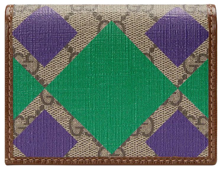 Gucci Horsebit 1955 Card Case Wallet BeigeEbony