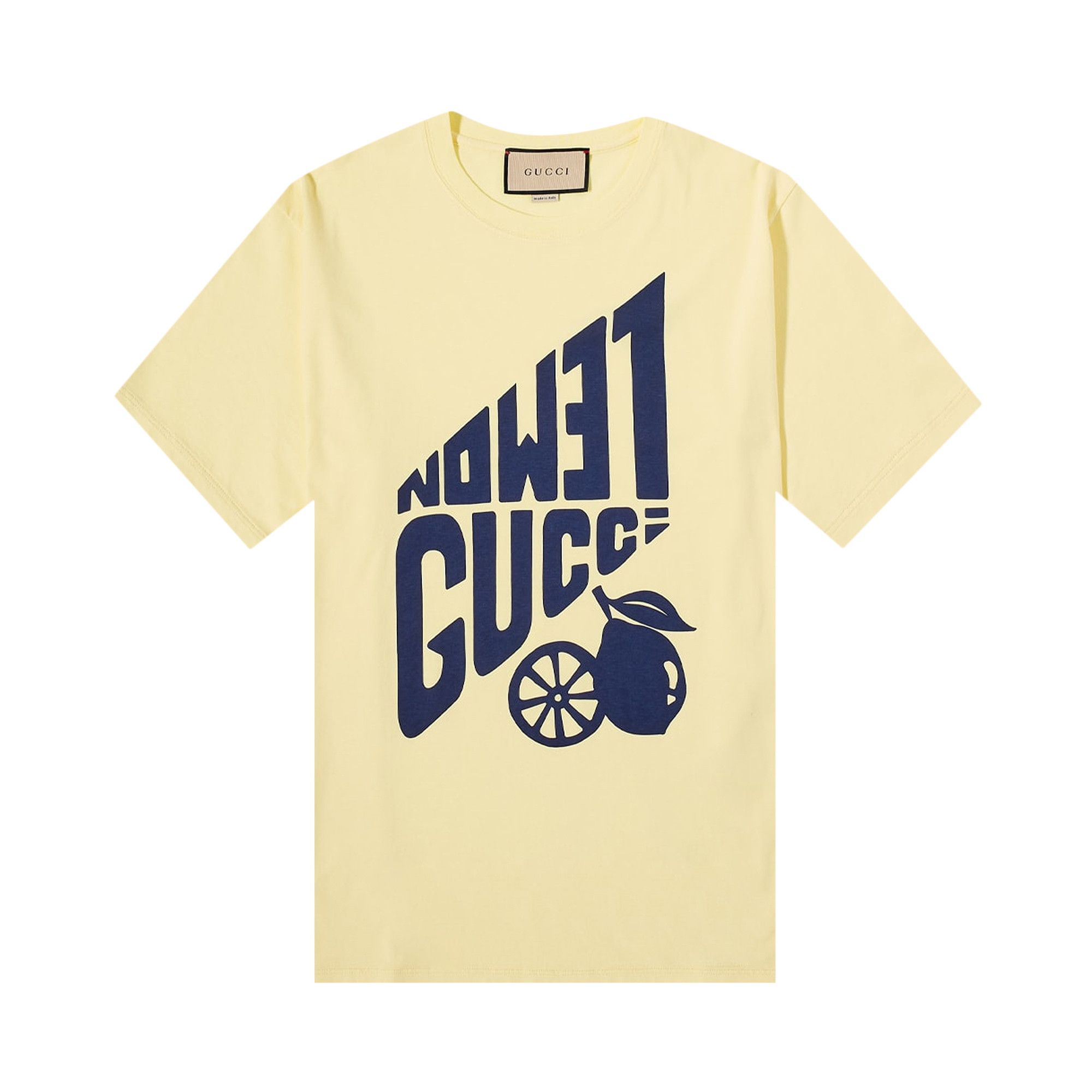 Gucci gold t shirt store