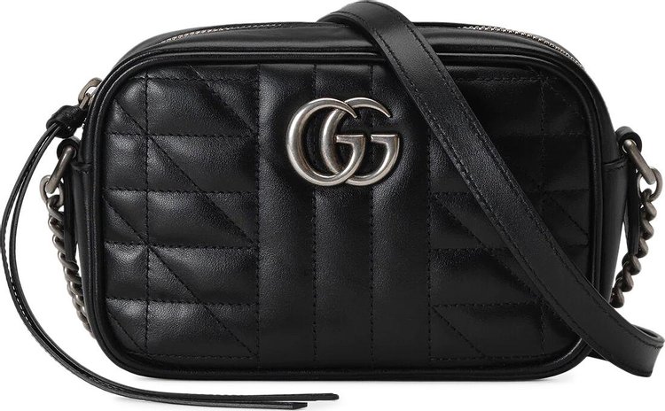 Buy Gucci GG Marmont Mini Shoulder Bag 'Black' - 634936 UM8BN 1000 | GOAT