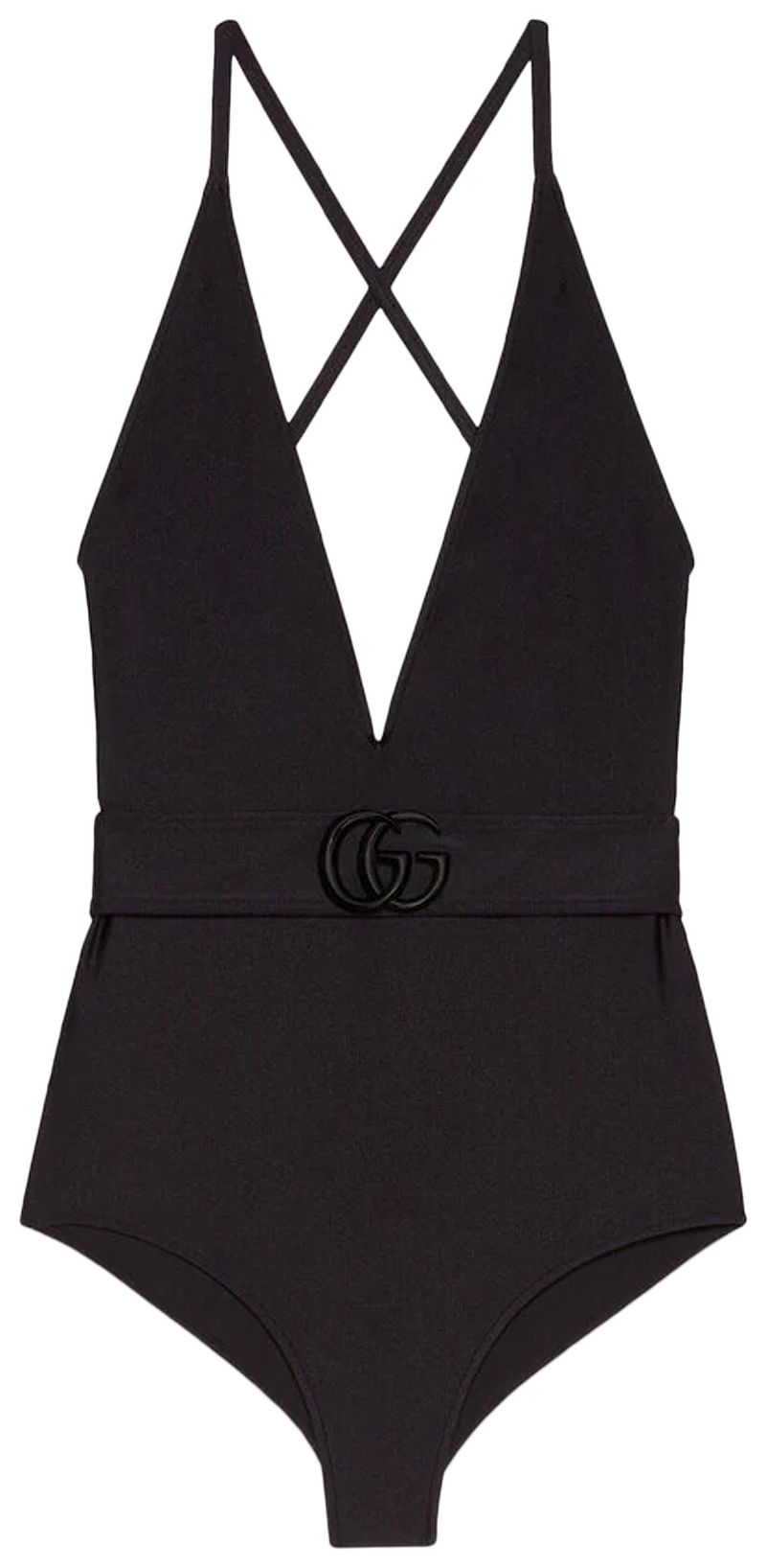 Buy Gucci Swimsuit 'Black' 665724 XHAD7 1000 GOAT