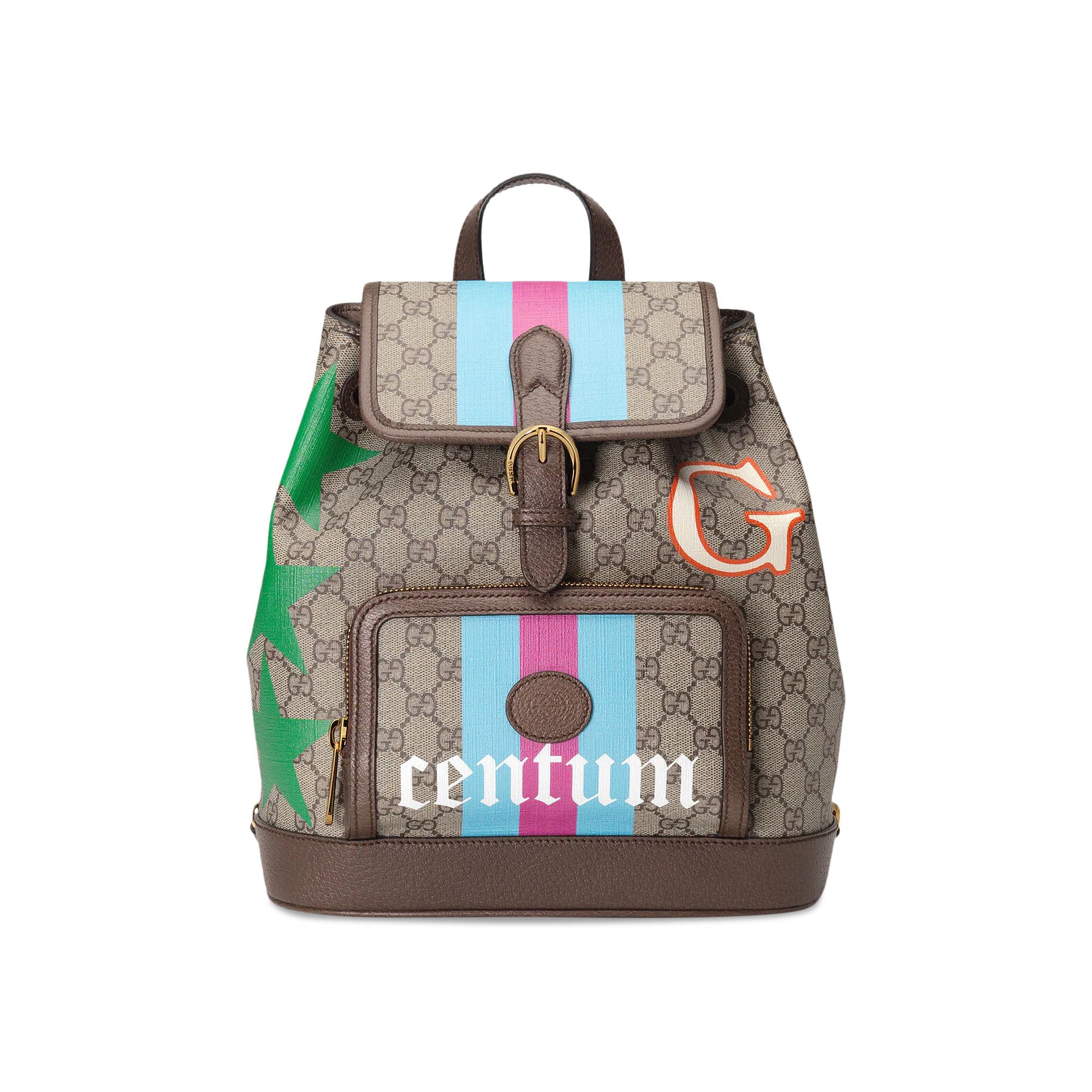 Buy Gucci Backpack With Interlocking G 'Beige/Ebony