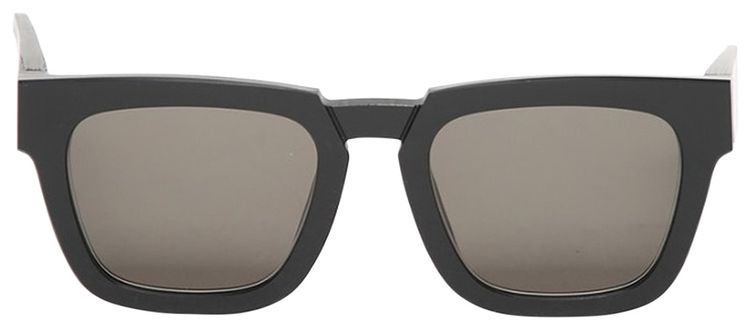 Mykita Square Sunglasses Raw BlackSold Grey