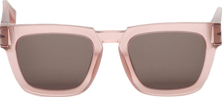 Mykita Square Sunglasses 'Raw Melrose/Solid Brown'
