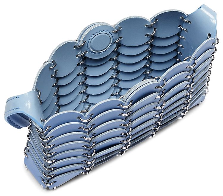 Rabanne Pacoio Mini Bag Denim Blue
