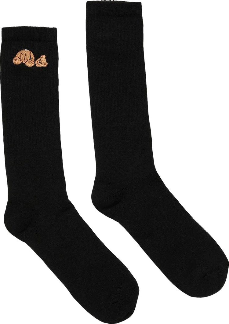 Palm Angels Bear Socks 'Black/Brown'