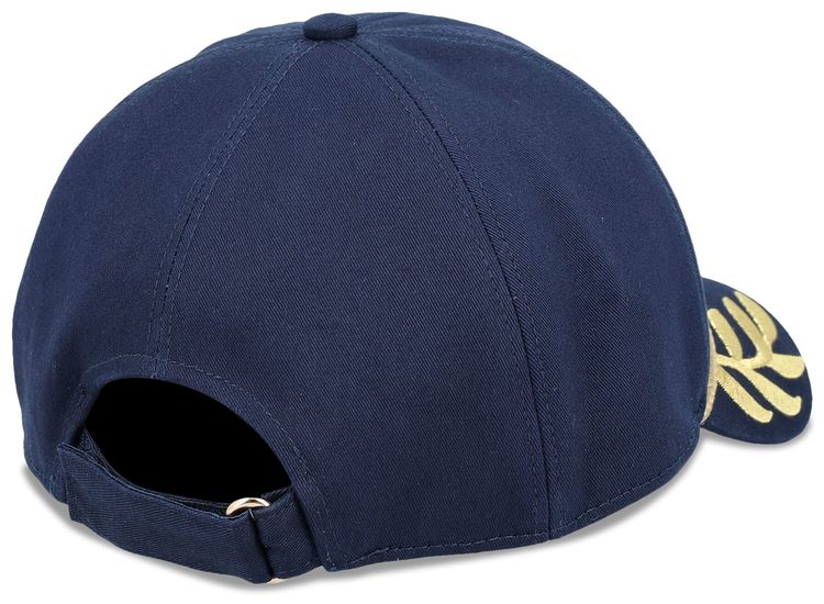 Palm Angels Commander Cap BlueYellow