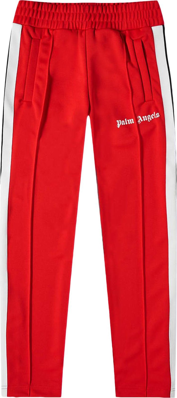 Palm Angels Terry Monogram Track Pants Red/Off White