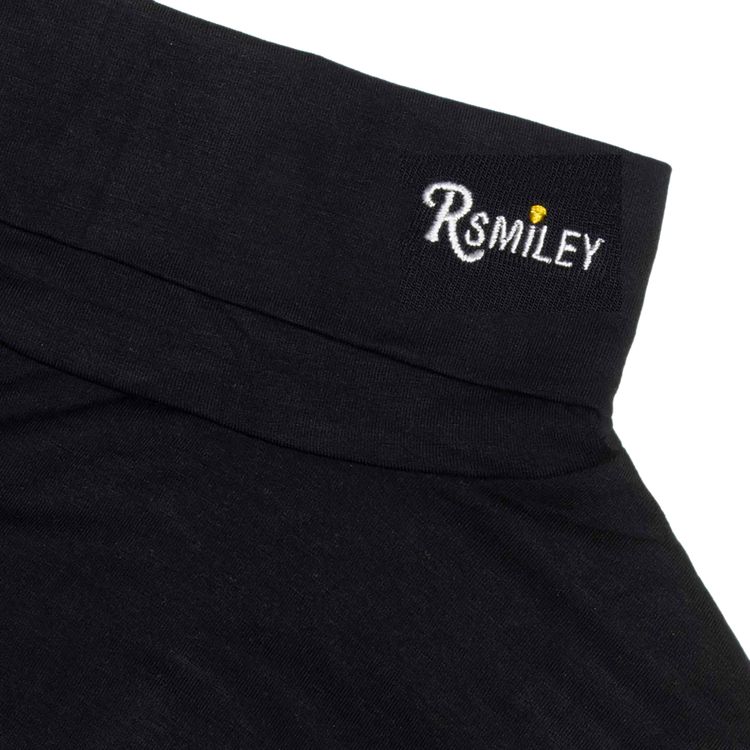 Raf Simons Turtleneck With Rsmiley Embroidery Black