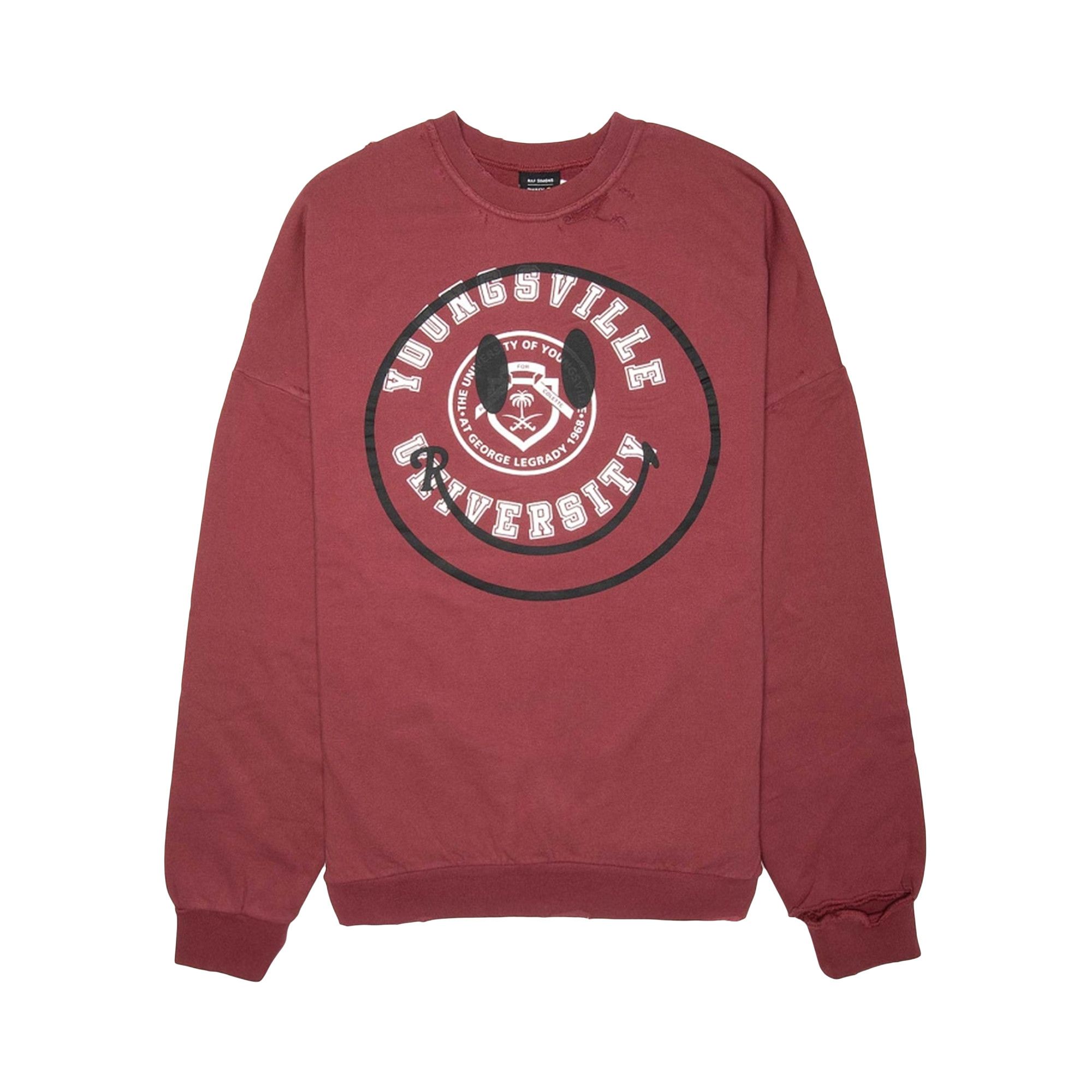 Raf simons oversized deals printed patch jumper