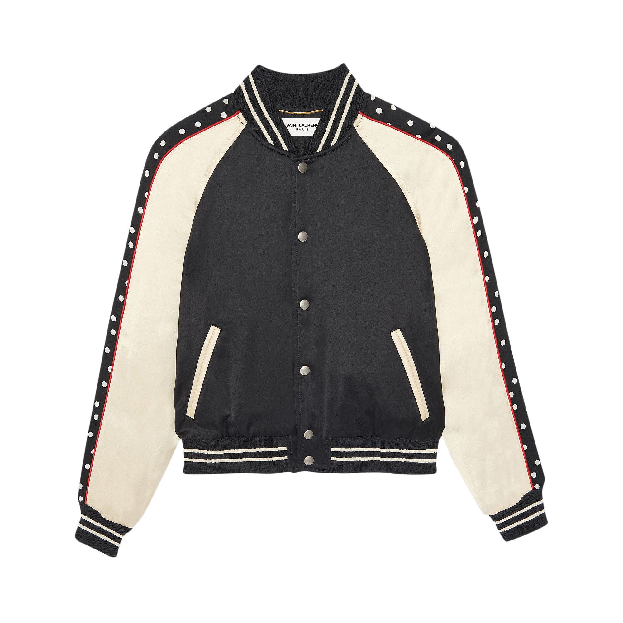 Saint laurent hotsell teddy jacket grey