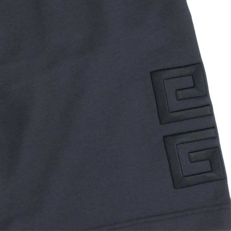 Givenchy Boxing Fit Embroidered Shorts Night Blue