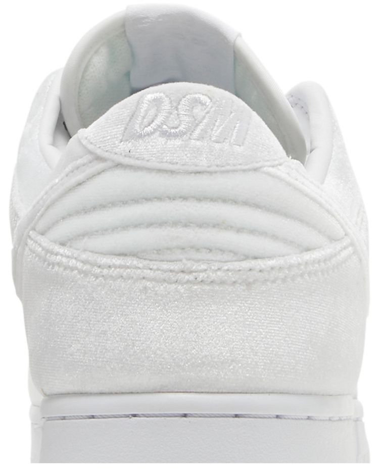 Dover Street Market x Nike Dunk Low White Velvet