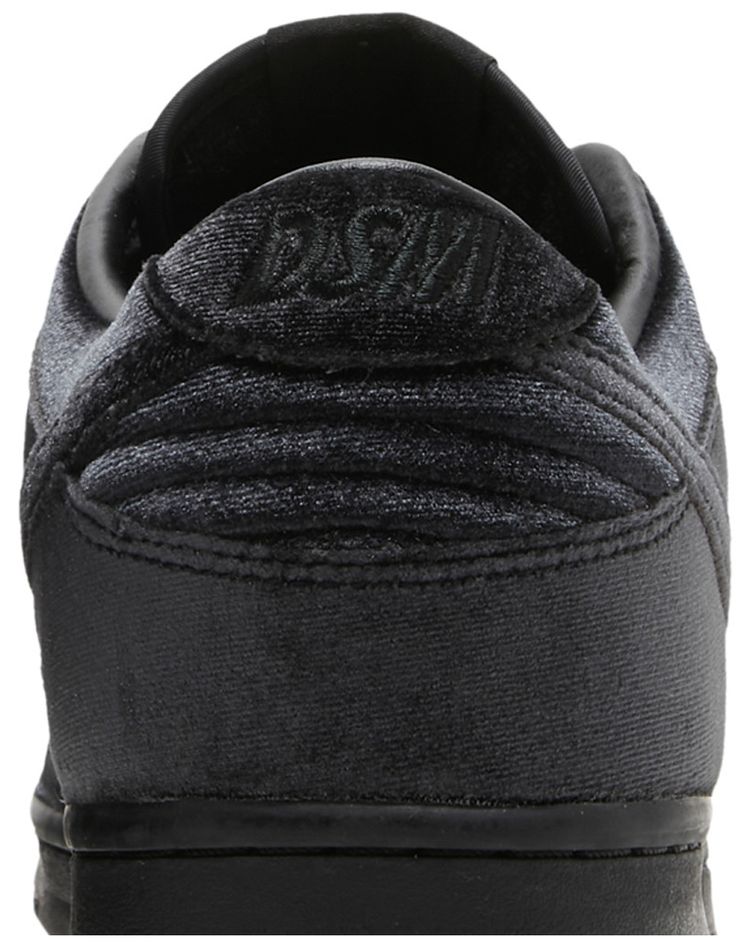 Dover Street Market x Nike Dunk Low Black Velvet