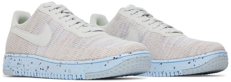 Nike Air Force 1 Crater Flyknit White Chambray Blue