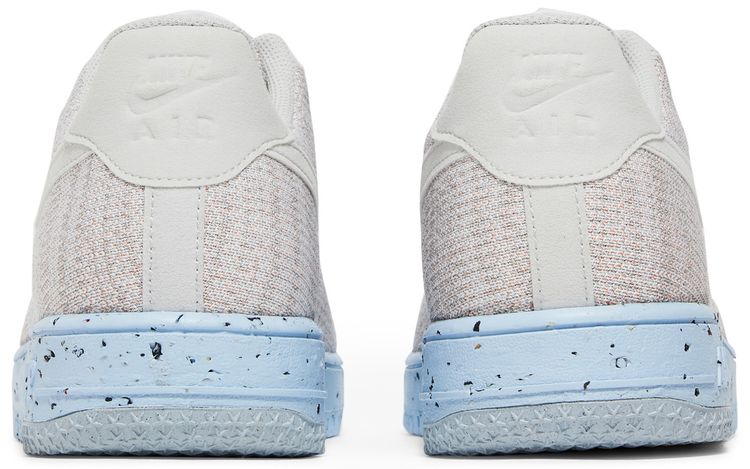 Nike Air Force 1 Crater Flyknit White Chambray Blue
