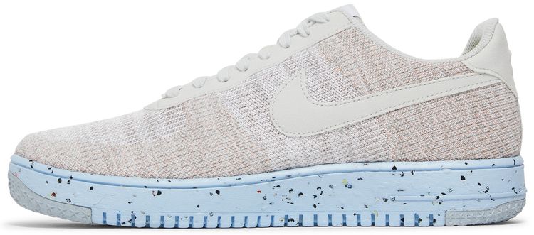 Nike Air Force 1 Crater Flyknit White Chambray Blue