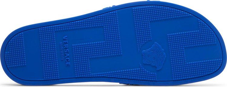 Versace Palazzo Medusa Pool Slide Royal Blue