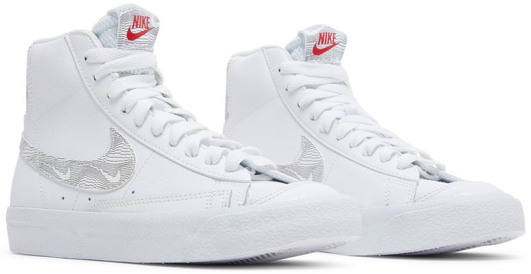 Nike Blazer Mid 77 GS White Logo Print
