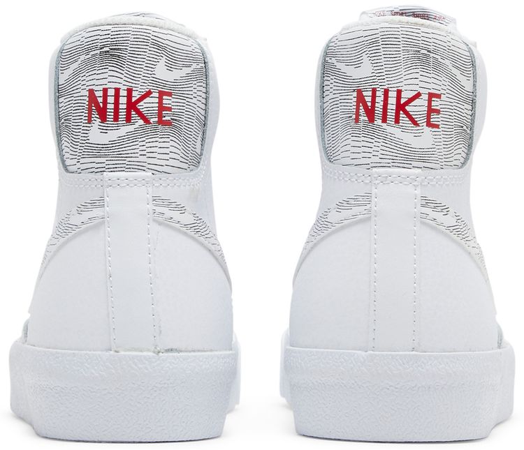 Nike Blazer Mid 77 GS White Logo Print