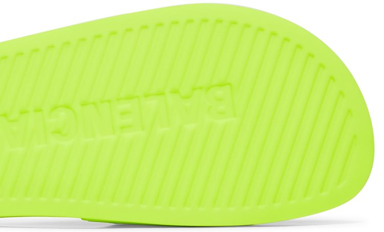 Balenciaga Pool Slides Fluo Yellow