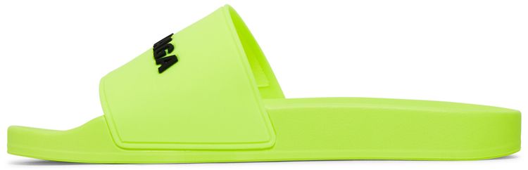 Balenciaga Pool Slides Fluo Yellow