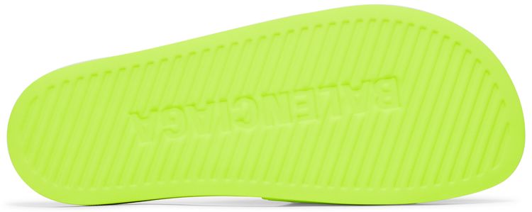 Balenciaga Pool Slides Fluo Yellow