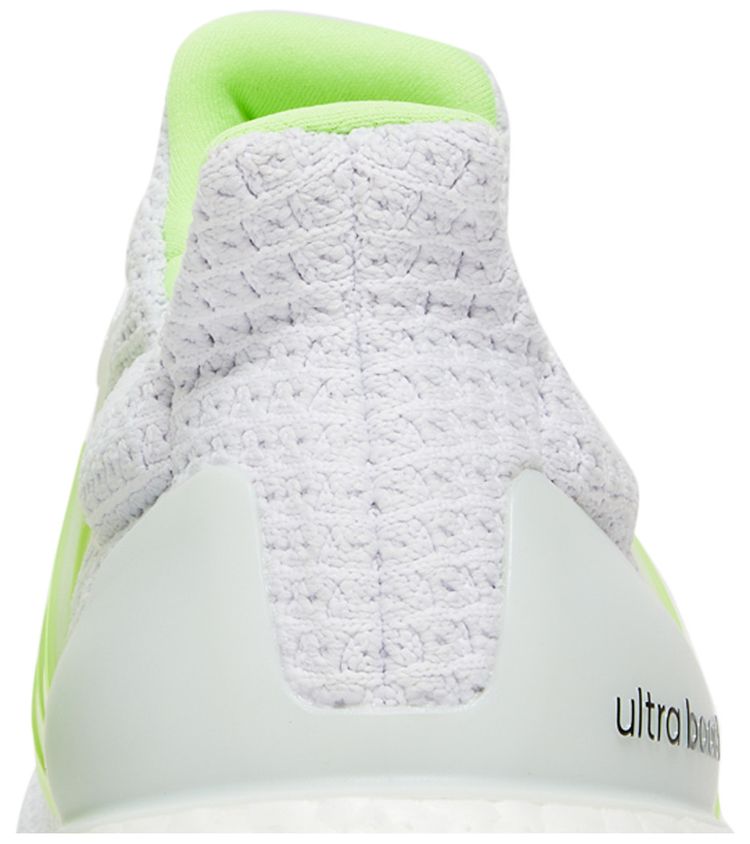 Adidas UltraBoost 50 DNA Glow In The Dark   White Signal Green
