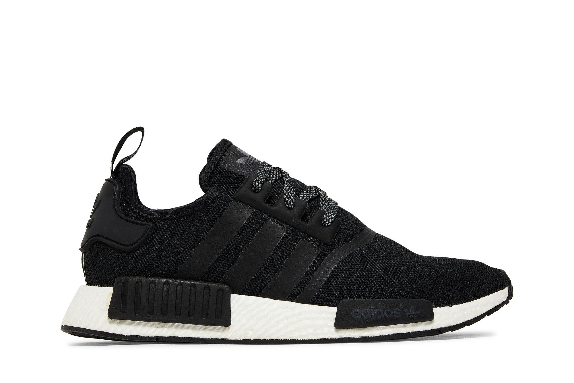 Adidas nmd r1 outlet triple black reflective