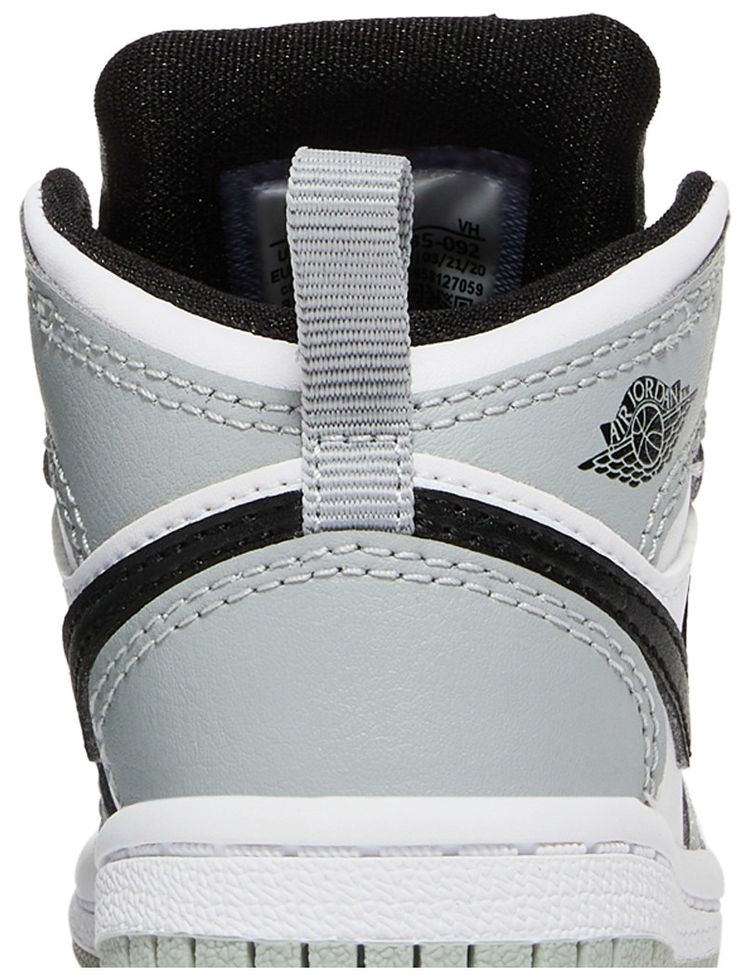 Air Jordan 1 Mid TD Light Smoke Grey