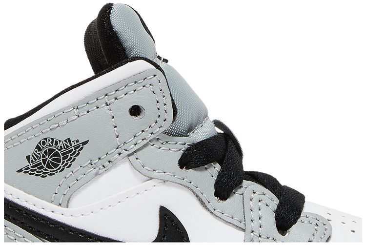 Air Jordan 1 Mid TD Light Smoke Grey