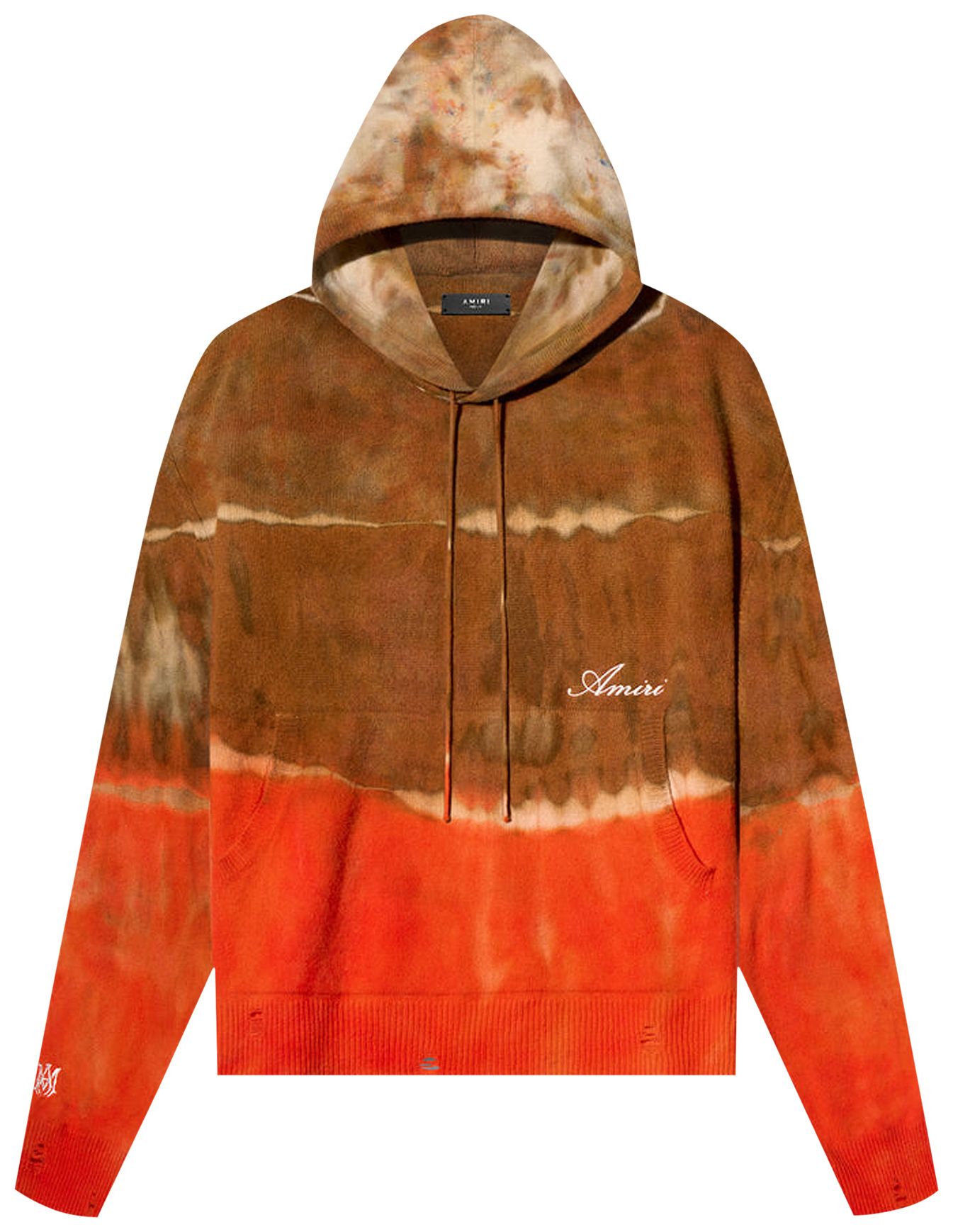 Amiri Tie Dye Hoodie 'Orange' GOAT