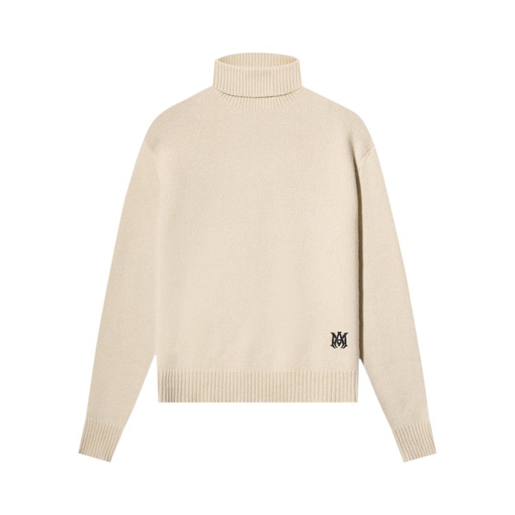 Amiri Eco Cashmere Funnel Neck Ivory