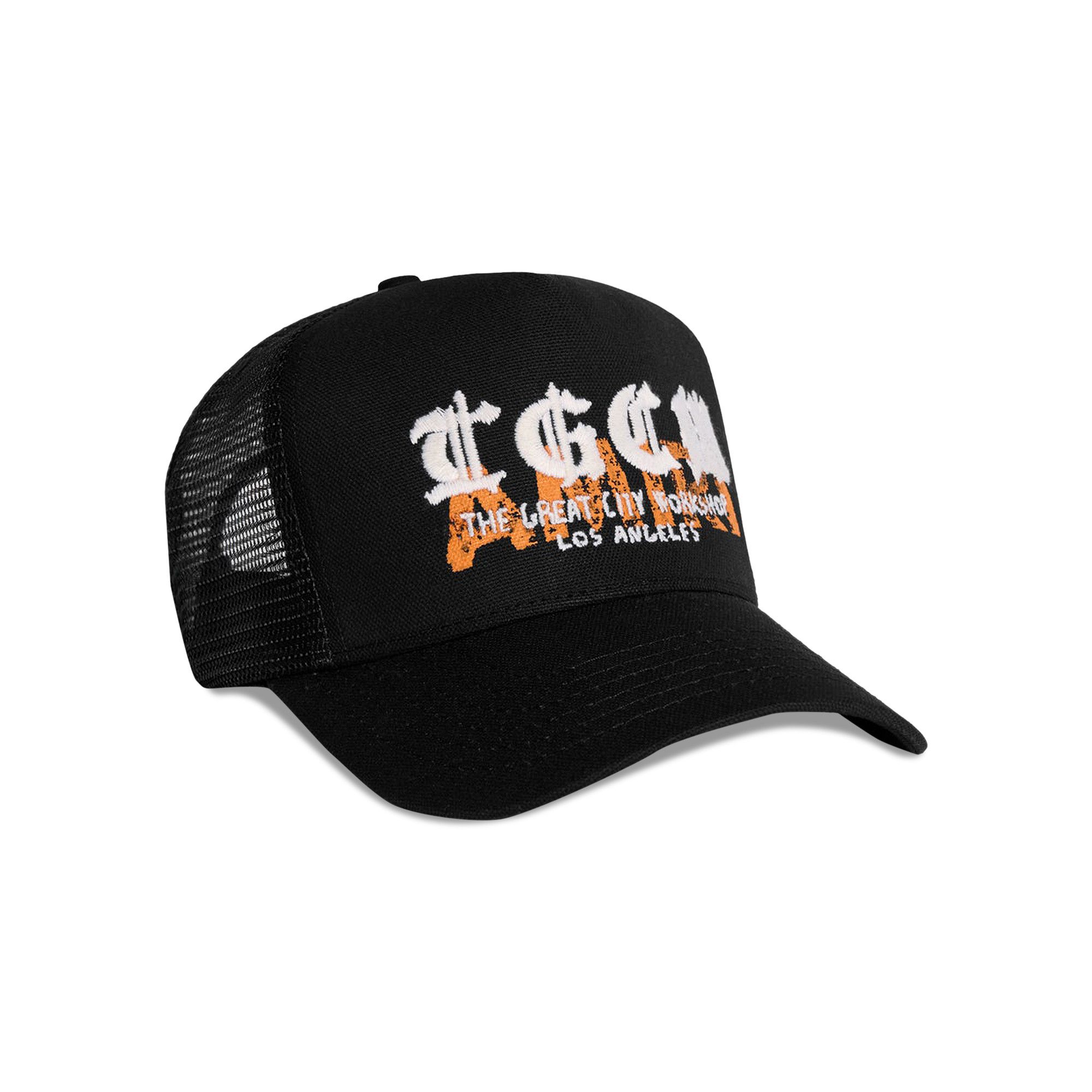Buy Amiri T.G.C.W. Trucker Hat 'Black' - PS22MAH026 001 BLAC Buy Amiri T.G.C.W. Trucker Hat 'Black' - PS22MAH026 001 BLAC