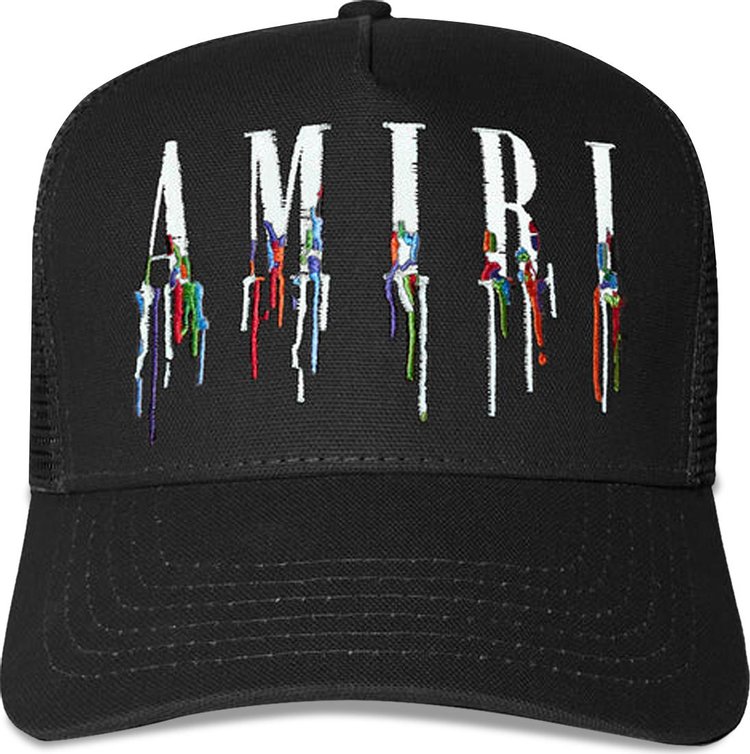 AMIRI Black Paint Drip Core Logo T-Shirt Amiri